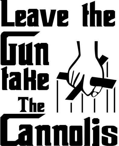 Apron Leave The Gun Take The Cannolis