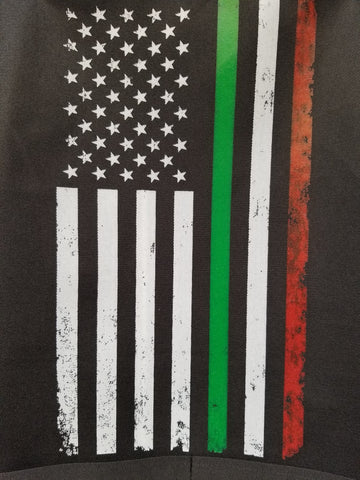 Italian color American Flag